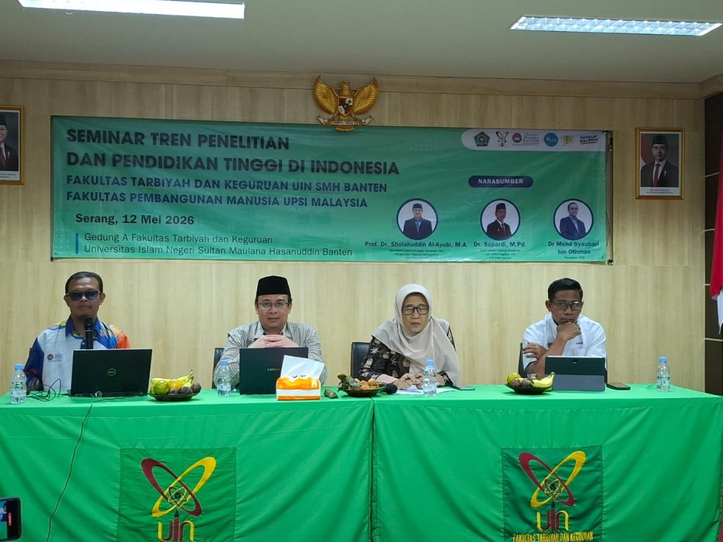 Seminar Internasional Bahas Tren Penelitian Pendidikan Tinggi di Indonesia di FTK UIN SMH Banten