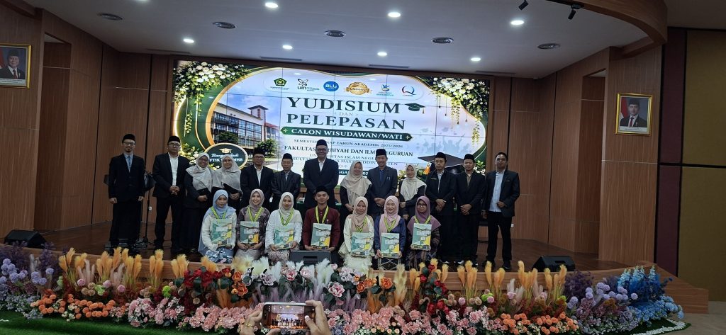 FTIK UIN Sultan Maulana Hasanuddin Banten Gelar Yudisium dan Pelepasan Wisudawan Semester Genap Tahun Akademik 2025/2026 FTIK UIN Sultan Maulana Hasanuddin Banten Gelar Yudisium dan Pelepasan Wisudawan Semester Genap Tahun Akademik 2025/2026